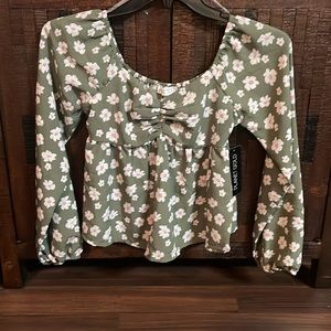 NWT Planet Gold top